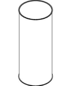 Pipe D250 2.0m 0.75mm M&M